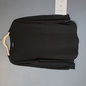 Vici Long Sleeve Black Top